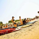 Malika surf school santa severa castello roma lezione sup